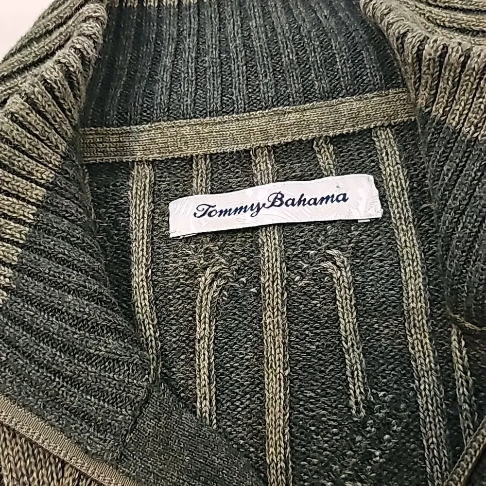 Tommy Bahama pull-up sweater size medium